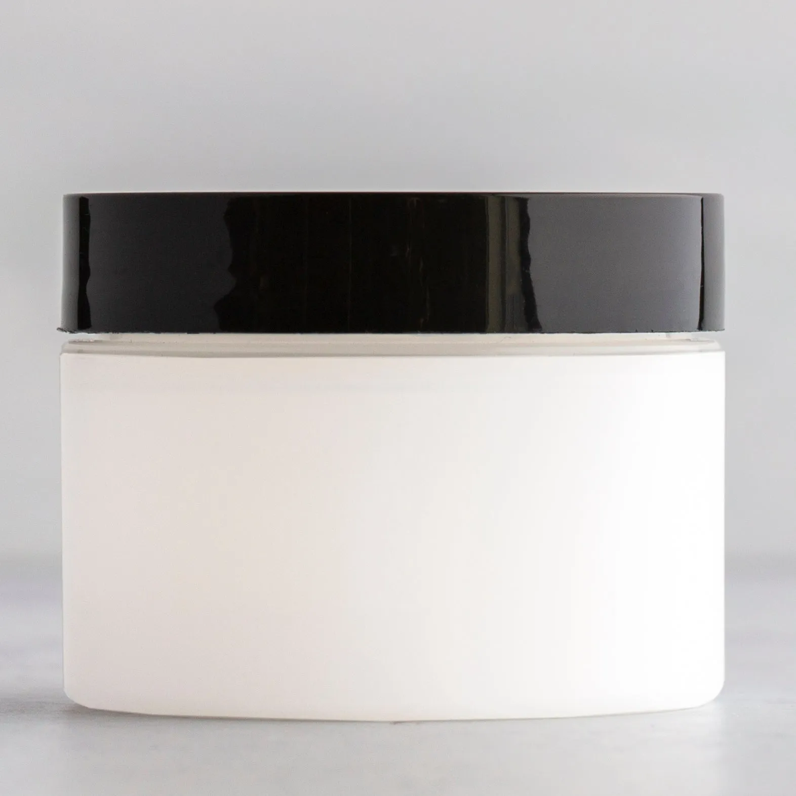 1 oz Frosted Jar with 53-400 Neck