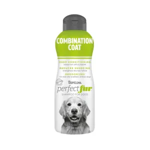 15% OFF: Tropiclean Perfect Fur Combination Coat Dog Shampoo 16oz