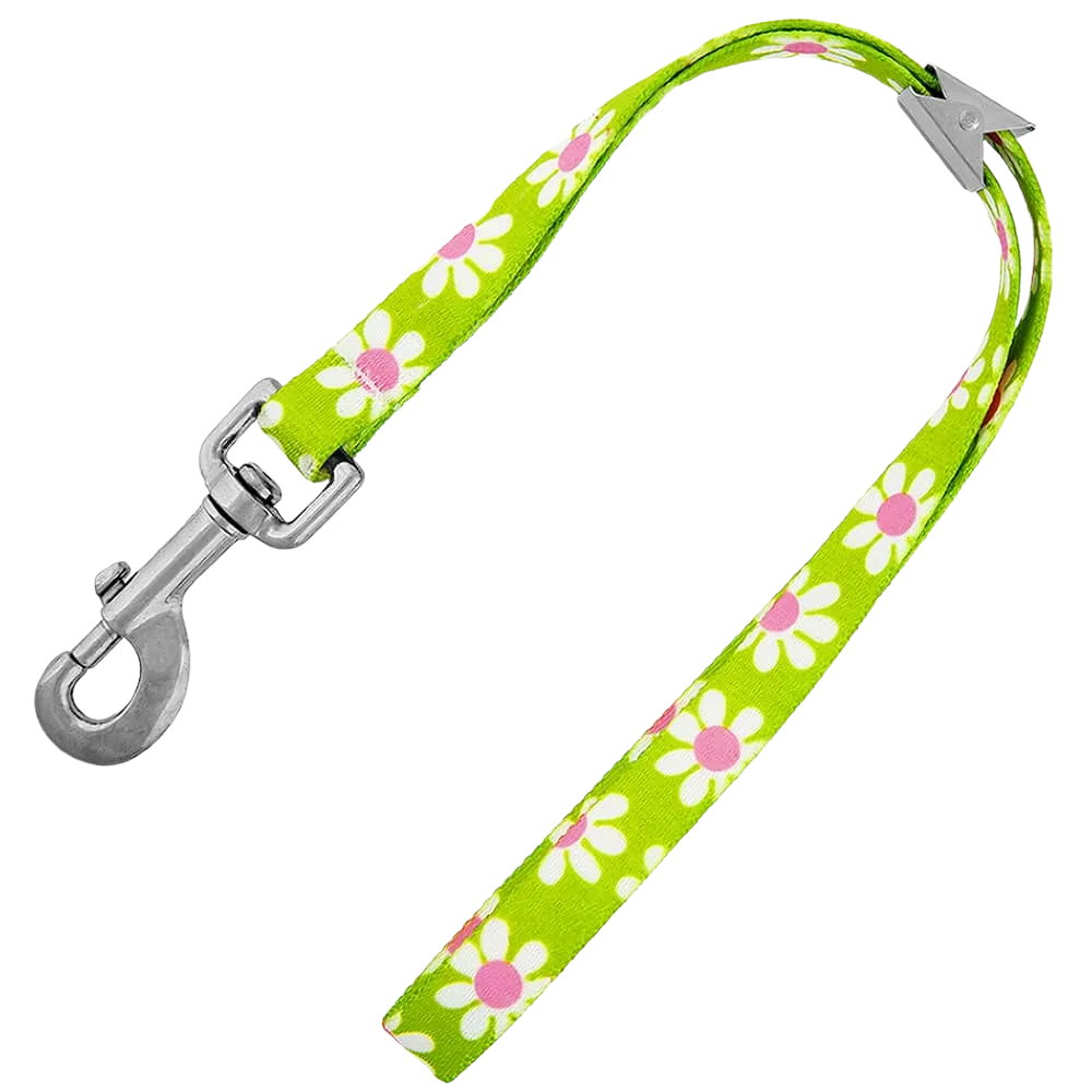 15" Green Daisy Grooming Loop by Loop Dawgy Dawg