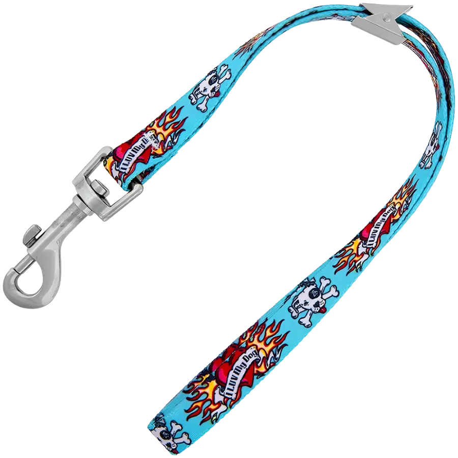 15" Luv My Dawg Blue Grooming Loop by Loop Dawgy Dawg