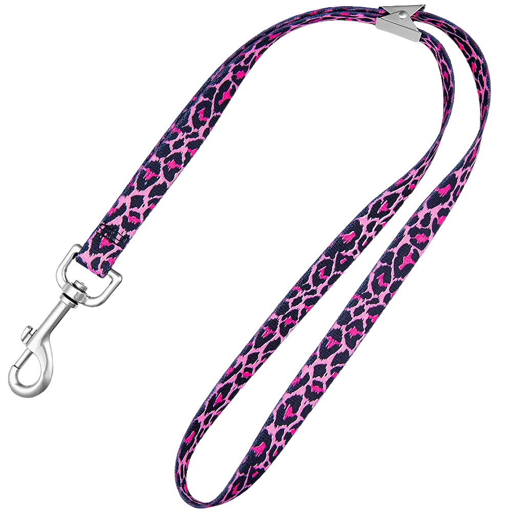 20" Pink Leopard Grooming Loop by Loop Dawgy Dawg