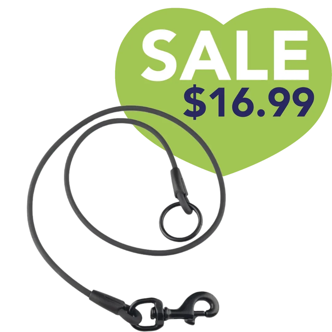 38" Black Tub Loop by PetStore.Direct