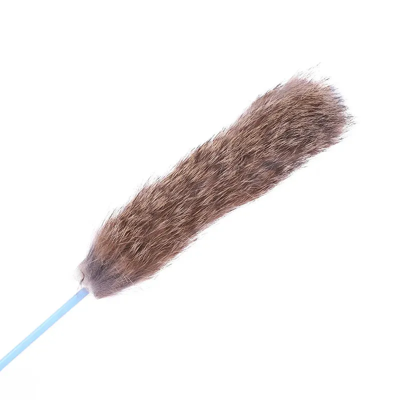 5 Cat Teaser Wand Set – Interactive Feather Toys with Bells