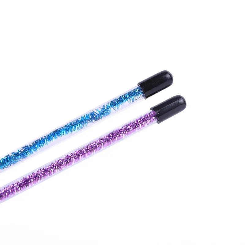 5 Cat Teaser Wand Set – Interactive Feather Toys with Bells