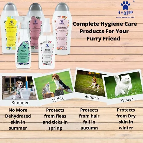 A A Milk Pets Milk Bath Pet Shampoo & Conditioner/100ml