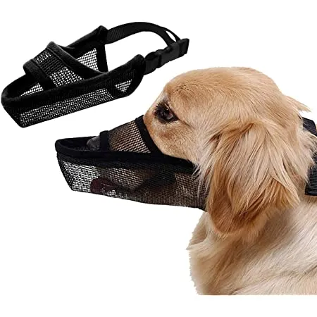 Ancol - Nylon Mesh Dog Muzzle - Size 1