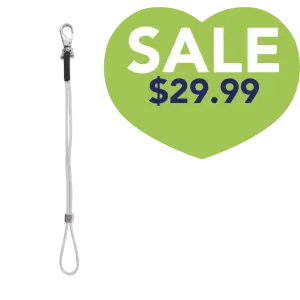 AXL Show Loop White by Alpha Grooming