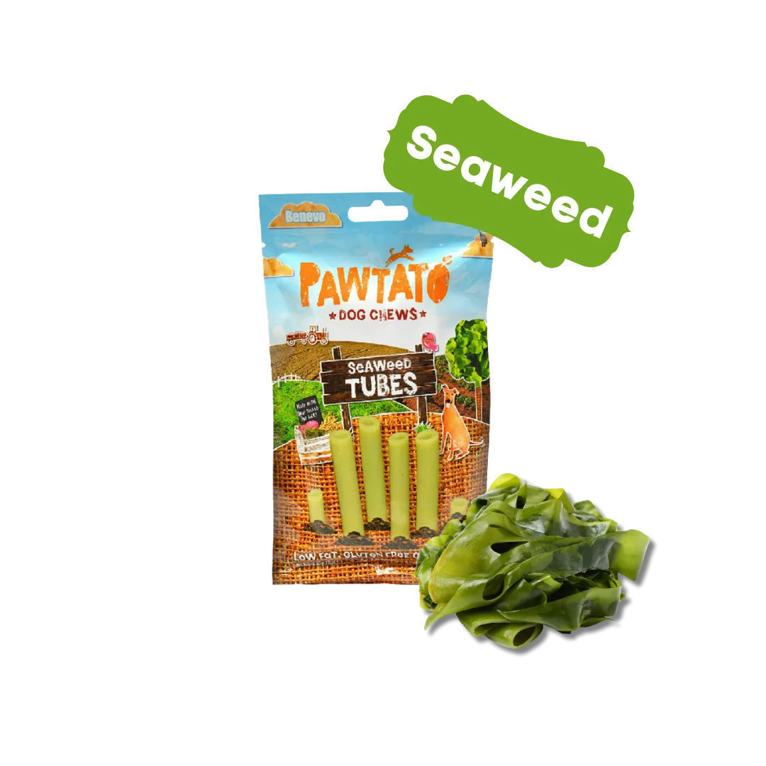 Benevo Pawtato Tubes with Seaweed - 90g
