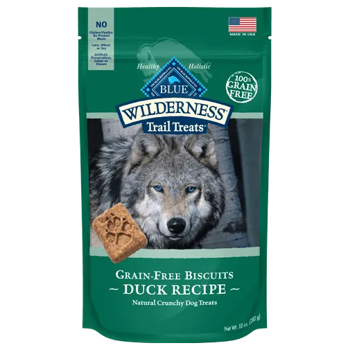 Blue Buffalo Wilderness Grain Free Trail Treats Dog Biscuits