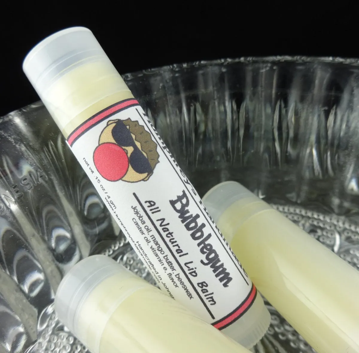 BUBBLEGUM Lip Balm | Chewing Gum or Gumball Flavor