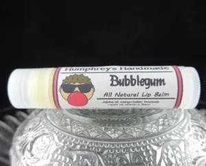 BUBBLEGUM Lip Balm | Chewing Gum or Gumball Flavor