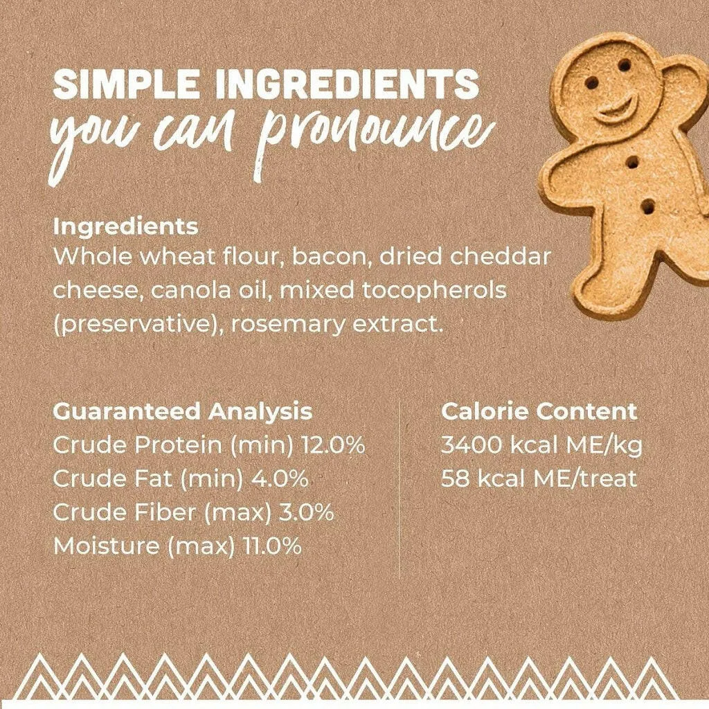 Buddy Biscuits Oven Baked Crunchy Bacon & Cheese Dog Treats
