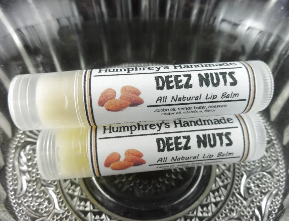 DEEZ NUTS Lip Balm | Honey Almond Flavor