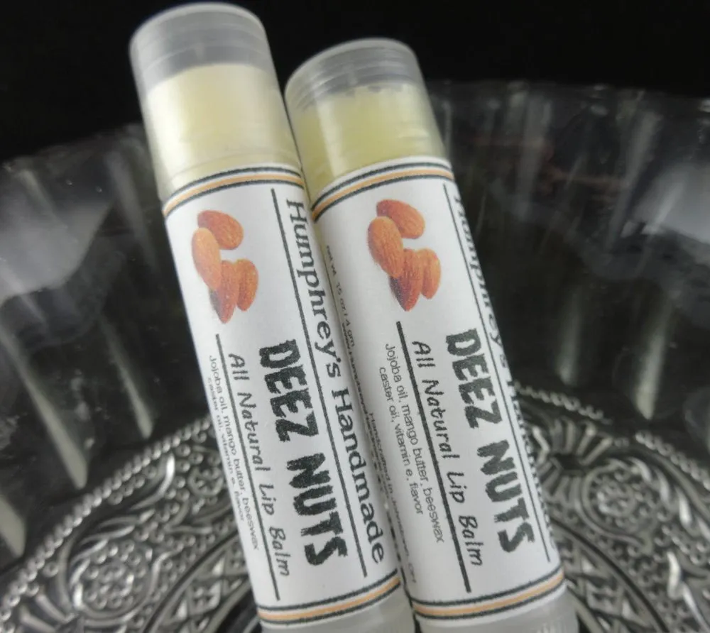 DEEZ NUTS Lip Balm | Honey Almond Flavor