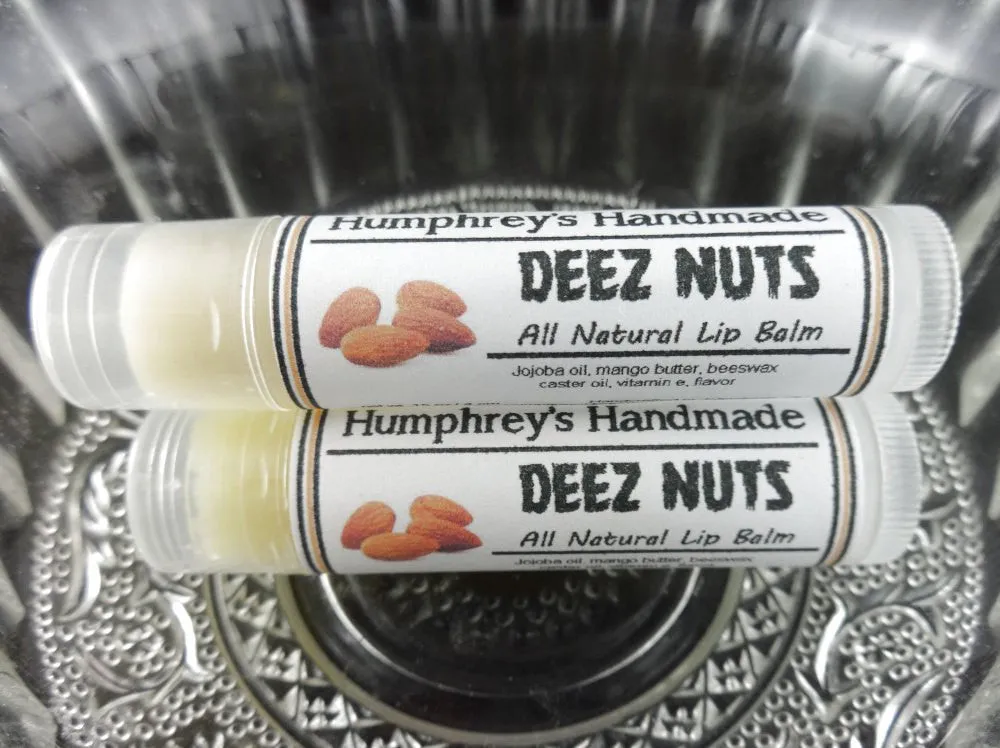 DEEZ NUTS Lip Balm | Honey Almond Flavor