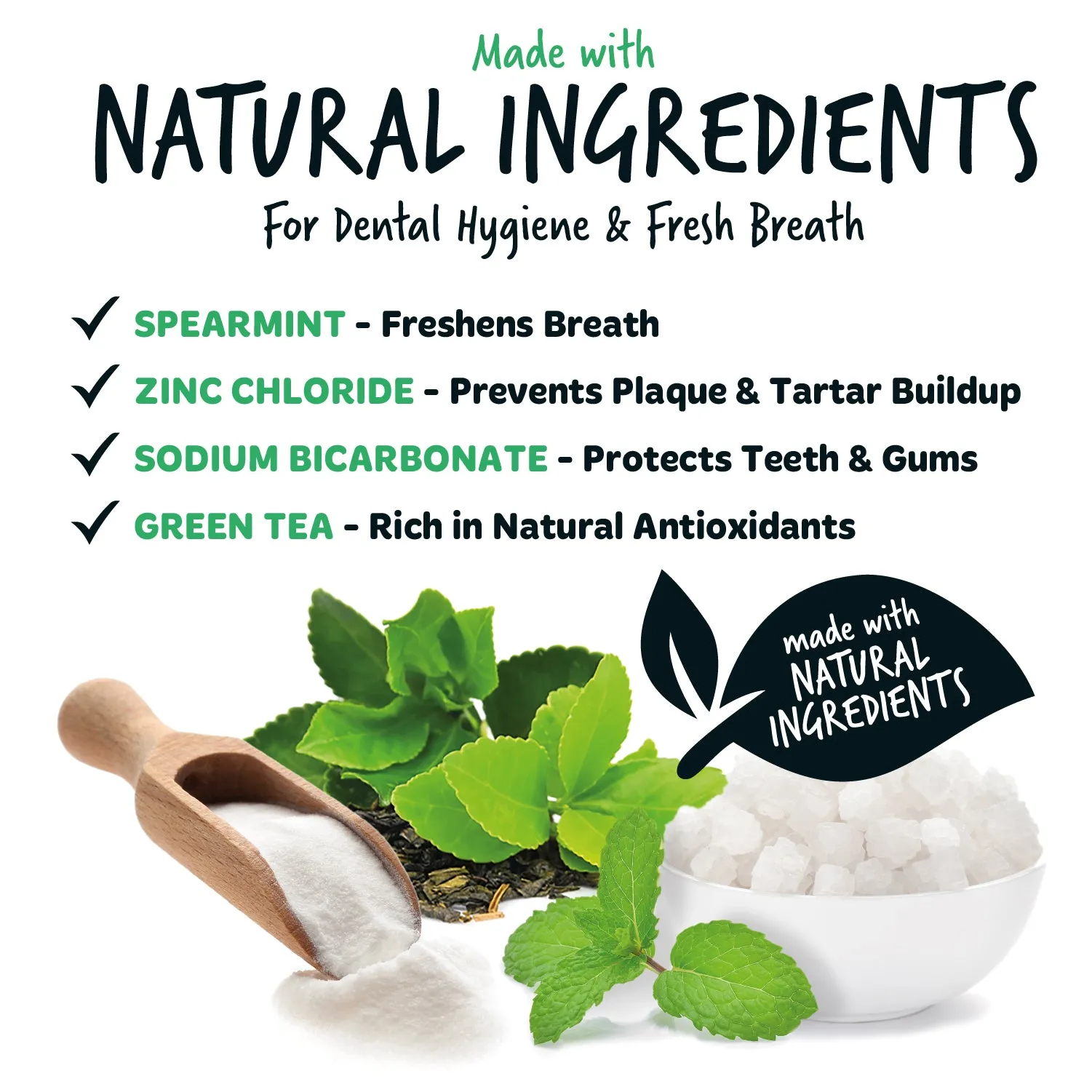 Dental Care Wipes in Fresh Mint for Dogs & Cats