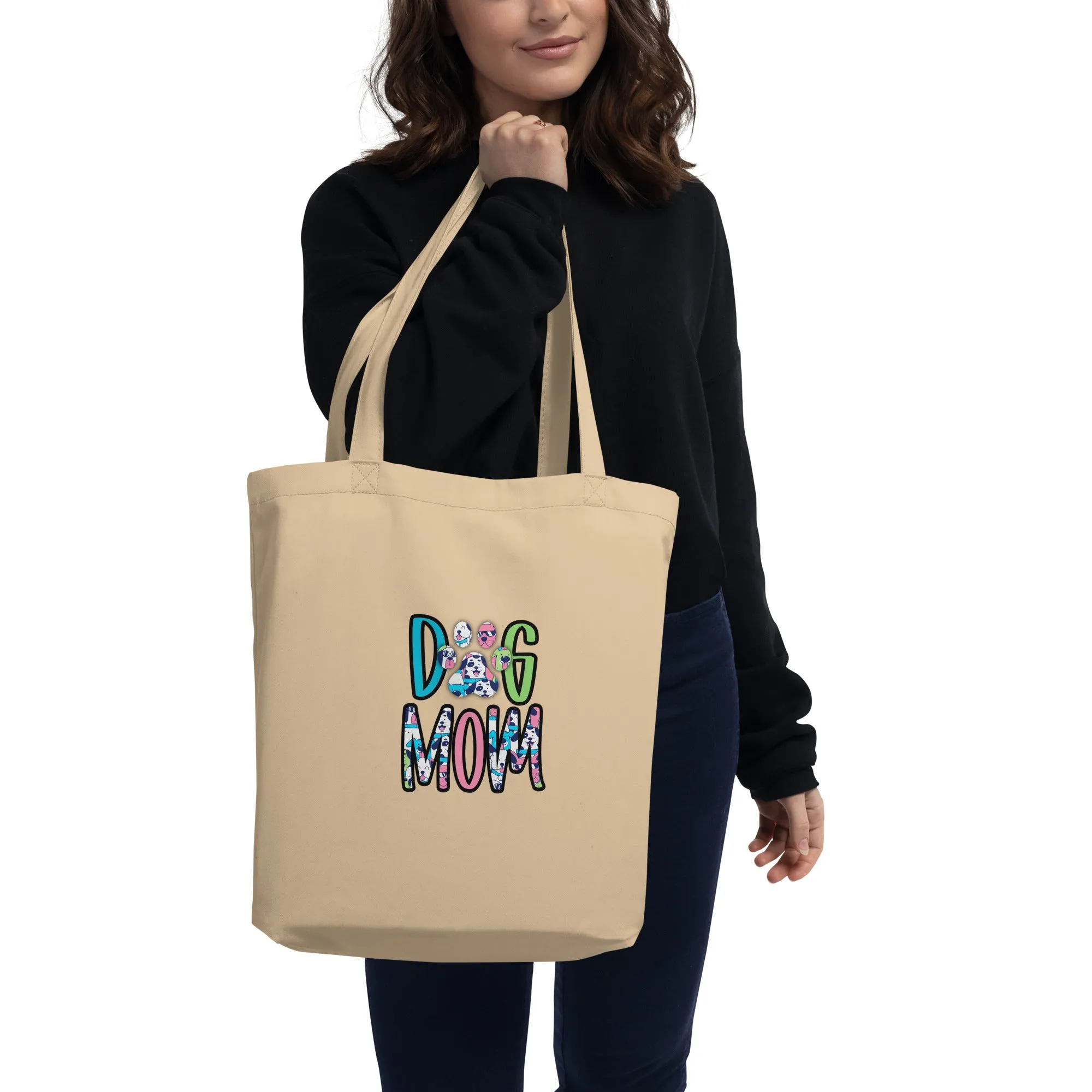 Dog Mom Eco Tote Bag