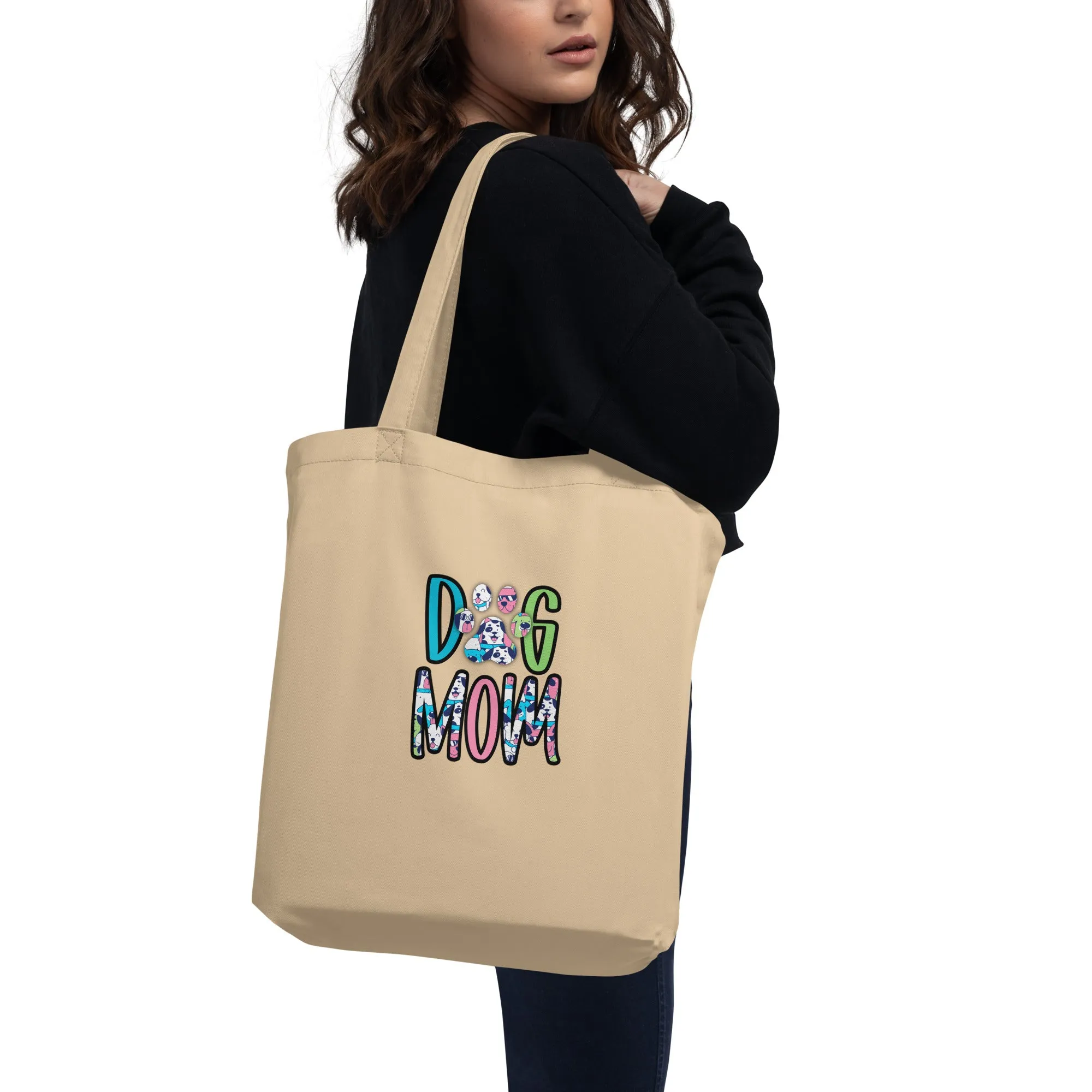 Dog Mom Eco Tote Bag