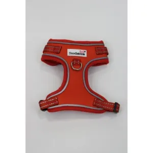Doodlebone Adjustable Airmesh Dog Harness Pumpkin Size 3-5
