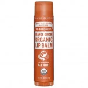 Dr. Bronner's Organic Lip Balm - Orange Ginger (4g)