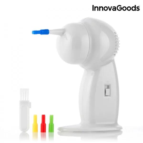 Ear cleaner with four attachments - For perfect ear hygiene