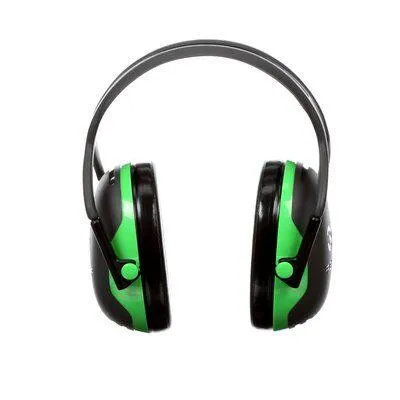 Earmuffs - 3M PELTOR X Series Earmuffs, Over-the-Head, (Case of 10 pairs), X1A