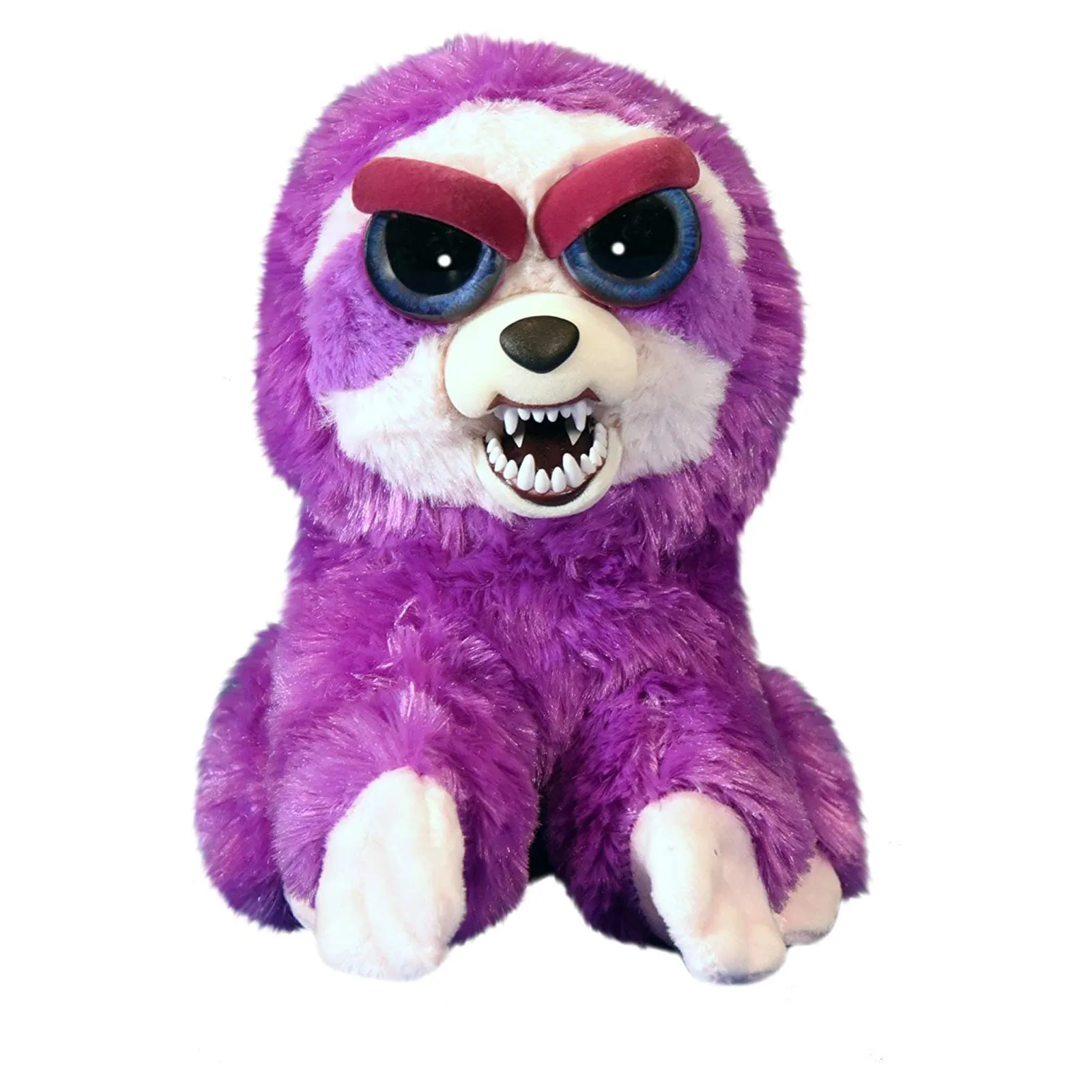 Feisty Pets Lightningbolt Lucy Purple Sloth Plush Figure