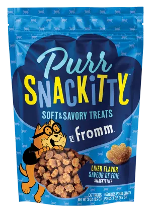 Fromm Purr Snackitty Liver Flavor Snackitties Cat Treats