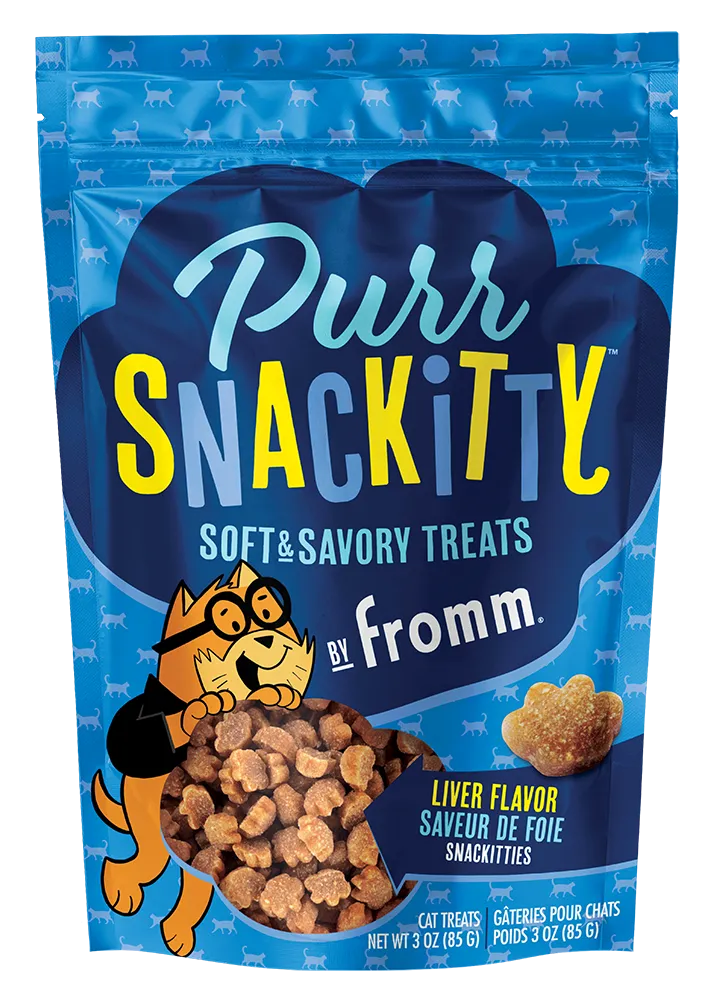 Fromm Purr Snackitty Liver Flavor Snackitties Cat Treats