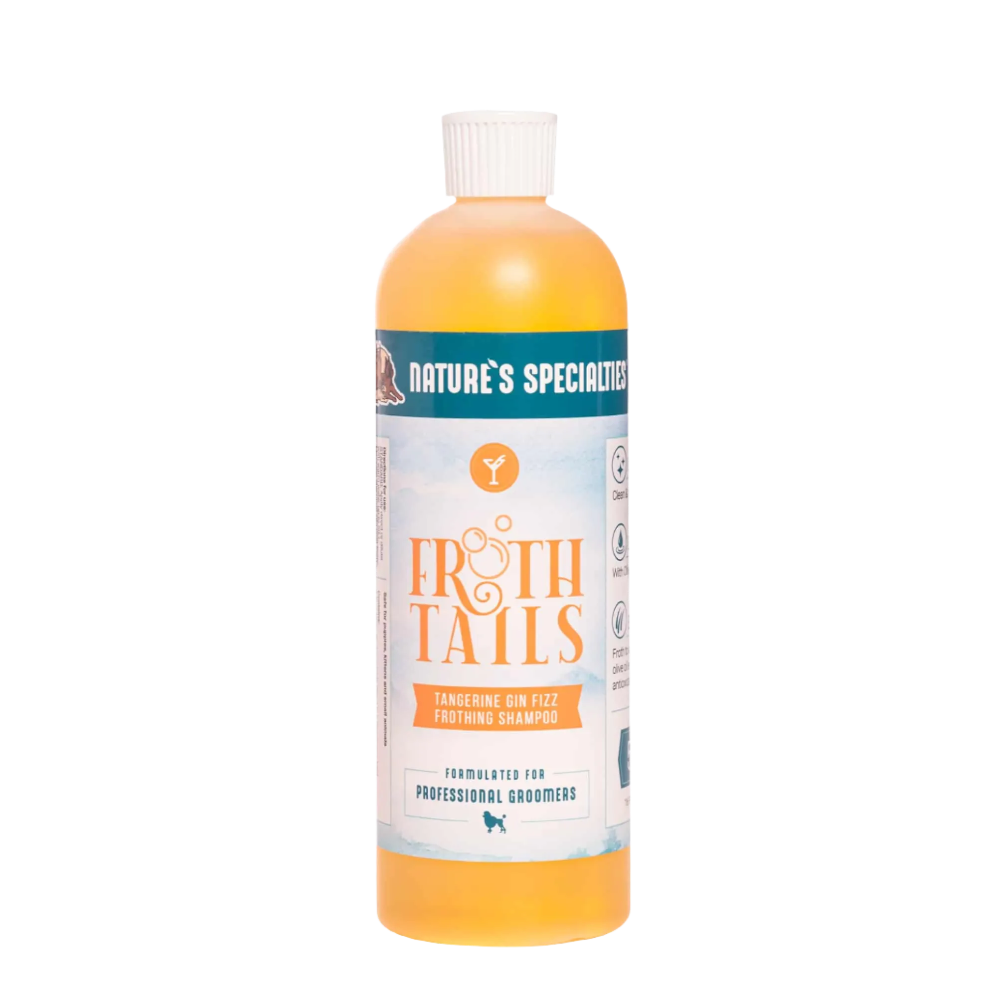 Frothtails Tangerine Gin Fizz Shampoo 16oz by Nature's Specialties