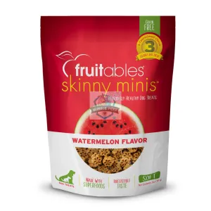 Fruitables Skinny Minis Watermelon Dog Treats