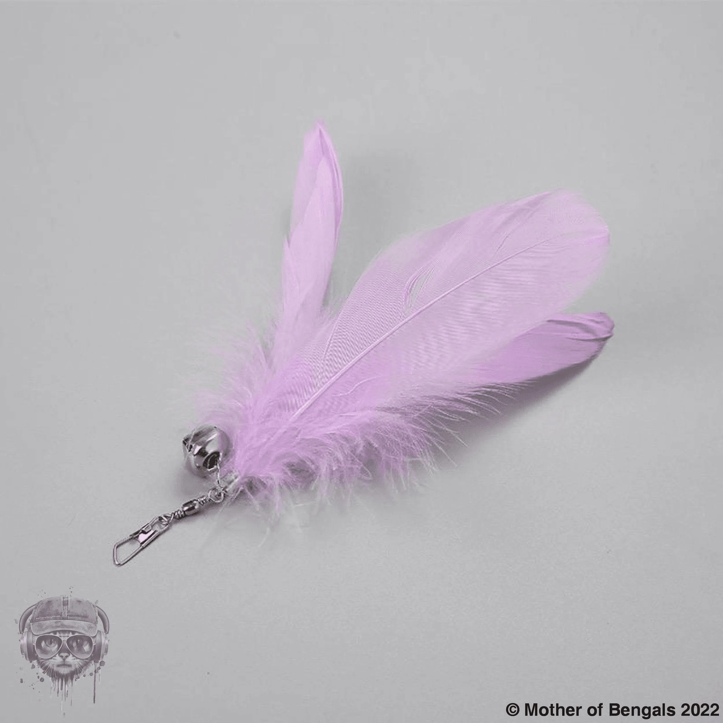 FurPrize! Karmas, Silver Series,  5 pc Teaser Wand 🎣 with feather refill set