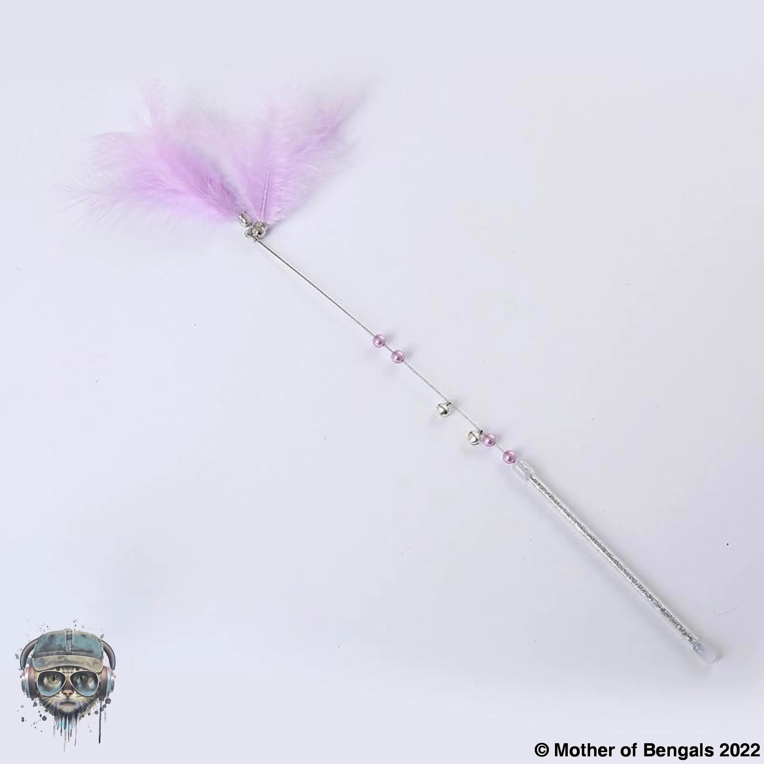 FurPrize!Feathery Princess Cat Toy Wand