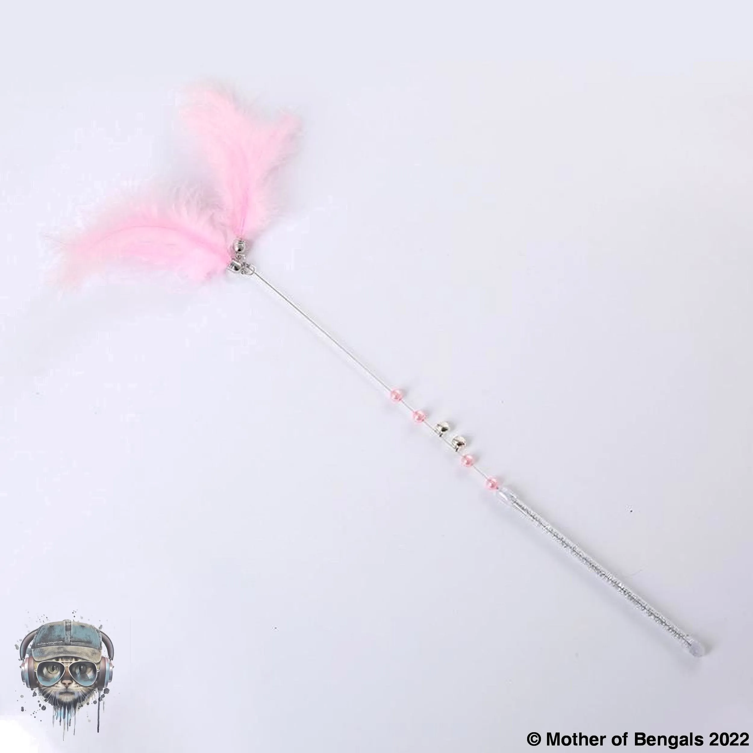 FurPrize!Feathery Princess Cat Toy Wand