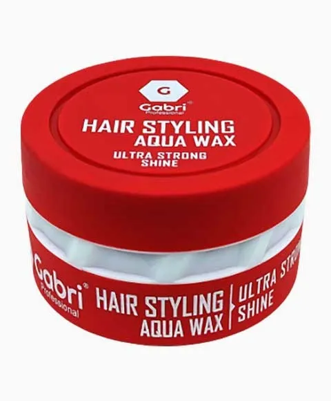Gabri Professional Ultra Strong Shine Hair Styling Aqua Wax