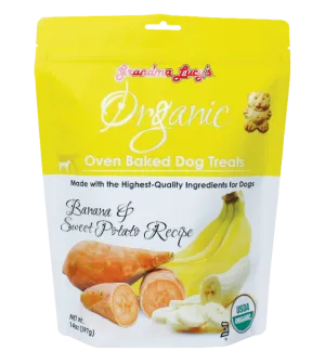 Grandma Lucy’s Organic Oven Baked Banana & Sweet Potato Dog Treats