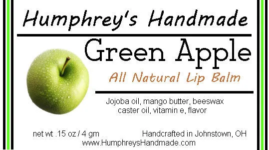 GREEN APPLE Lip Balm | Green Apple Flavor