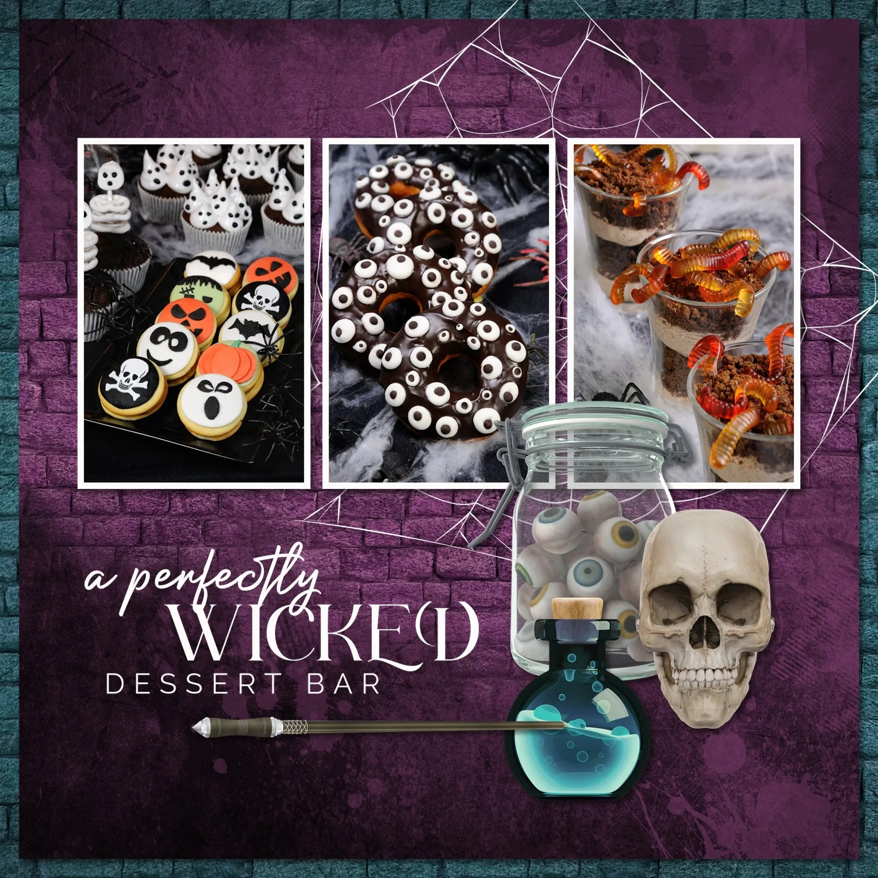 Halloween Magic Shop Digital Scrapbook Kit