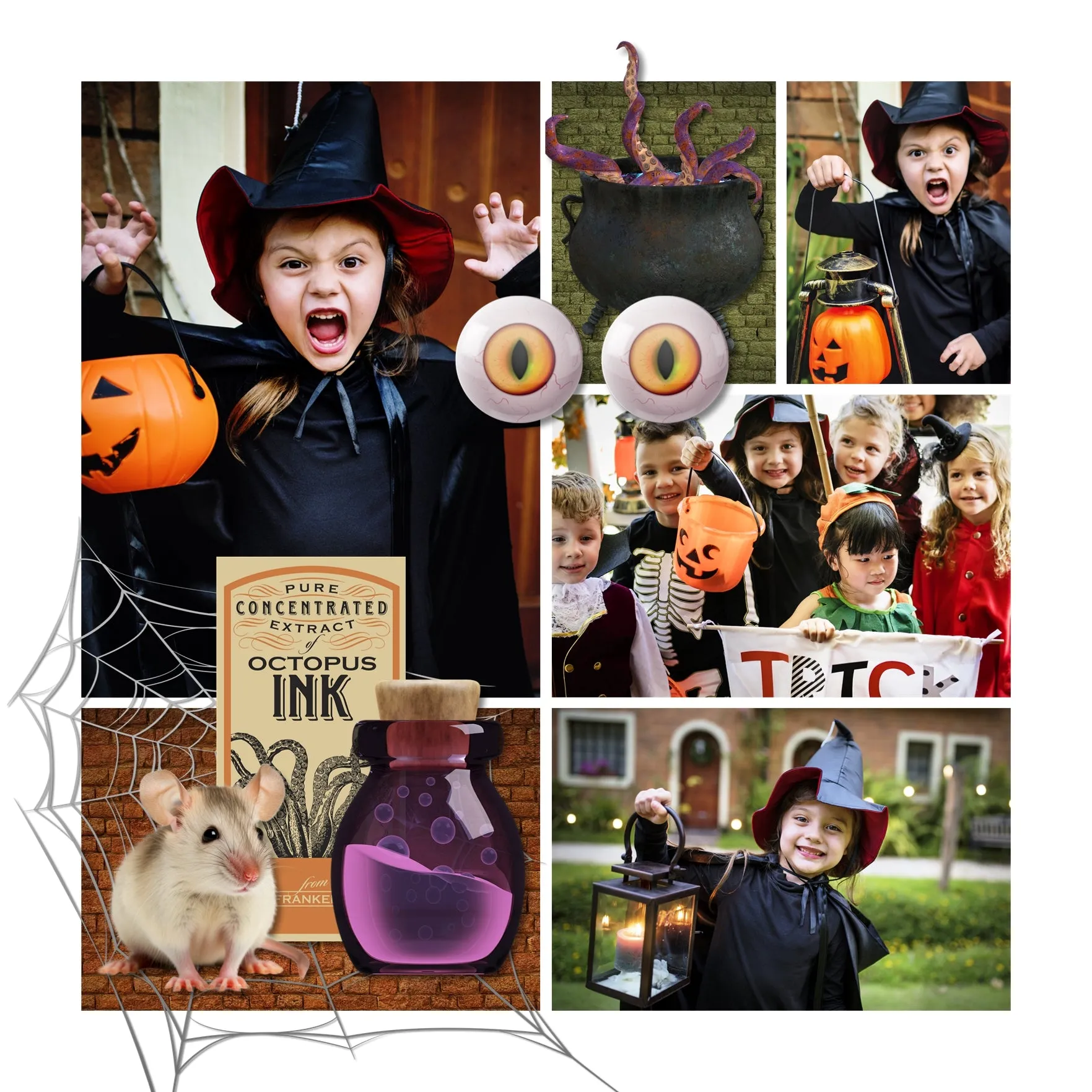Halloween Magic Shop Digital Scrapbook Kit