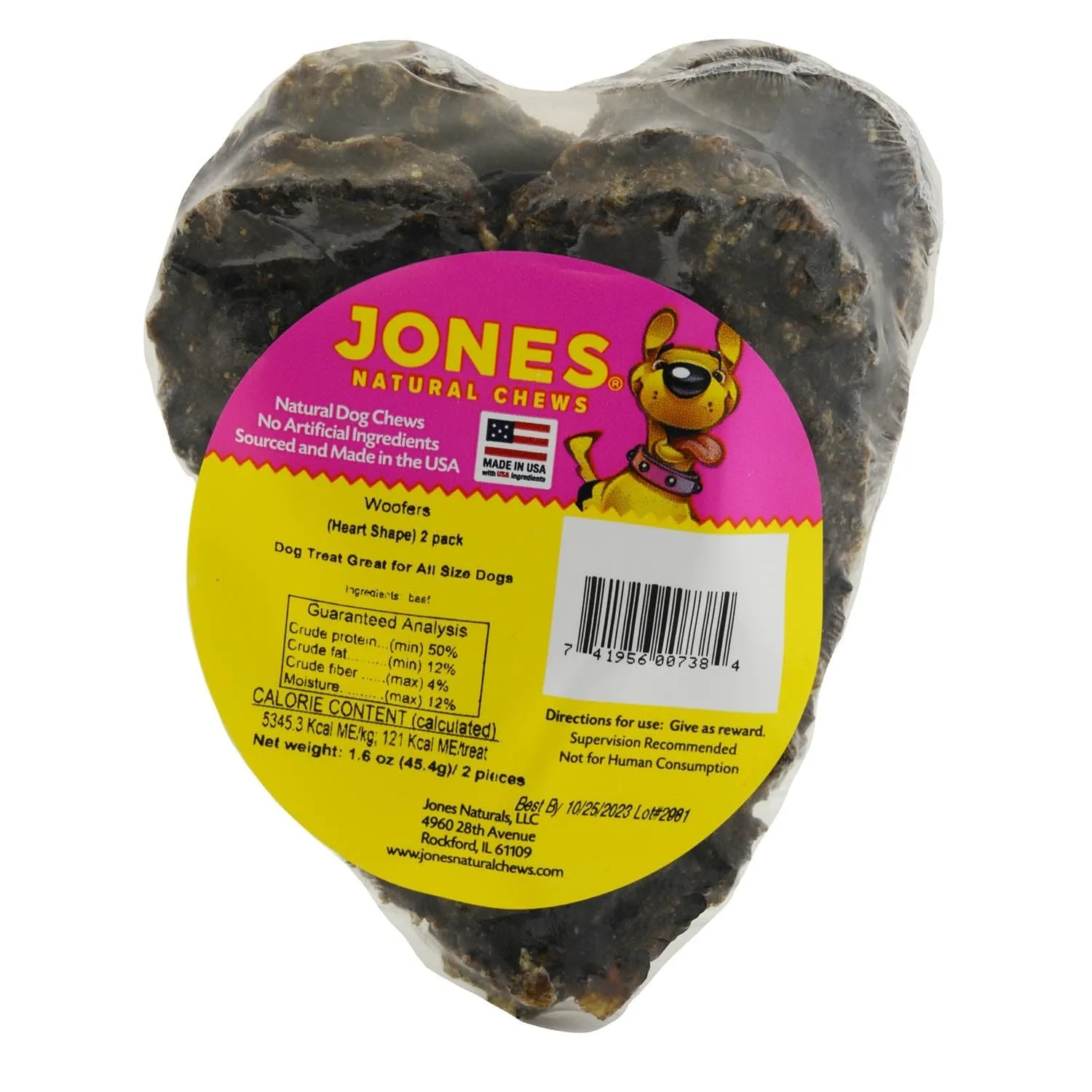 Heart Shaped Woofers 2pk Shrink Wrap