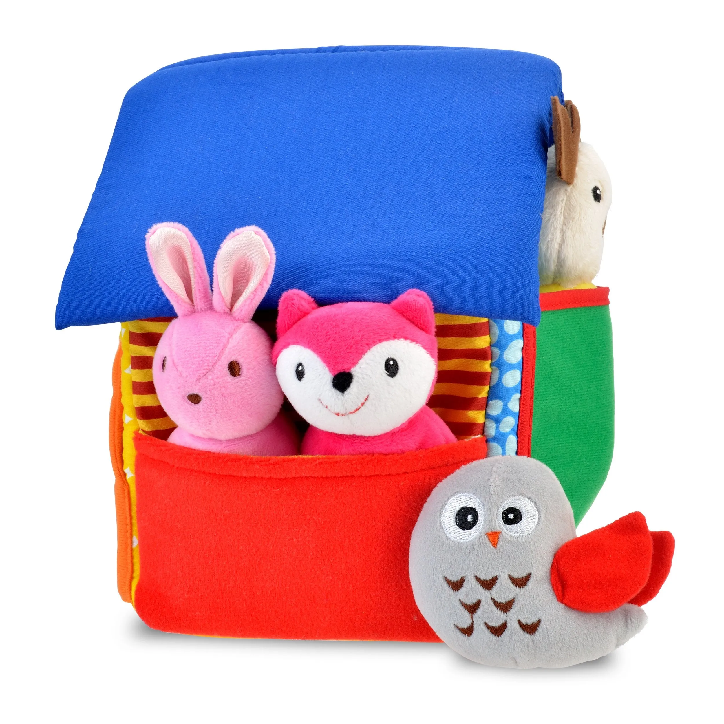 HIDE INSIDE COTTAGE Plush Sensory Activity Set