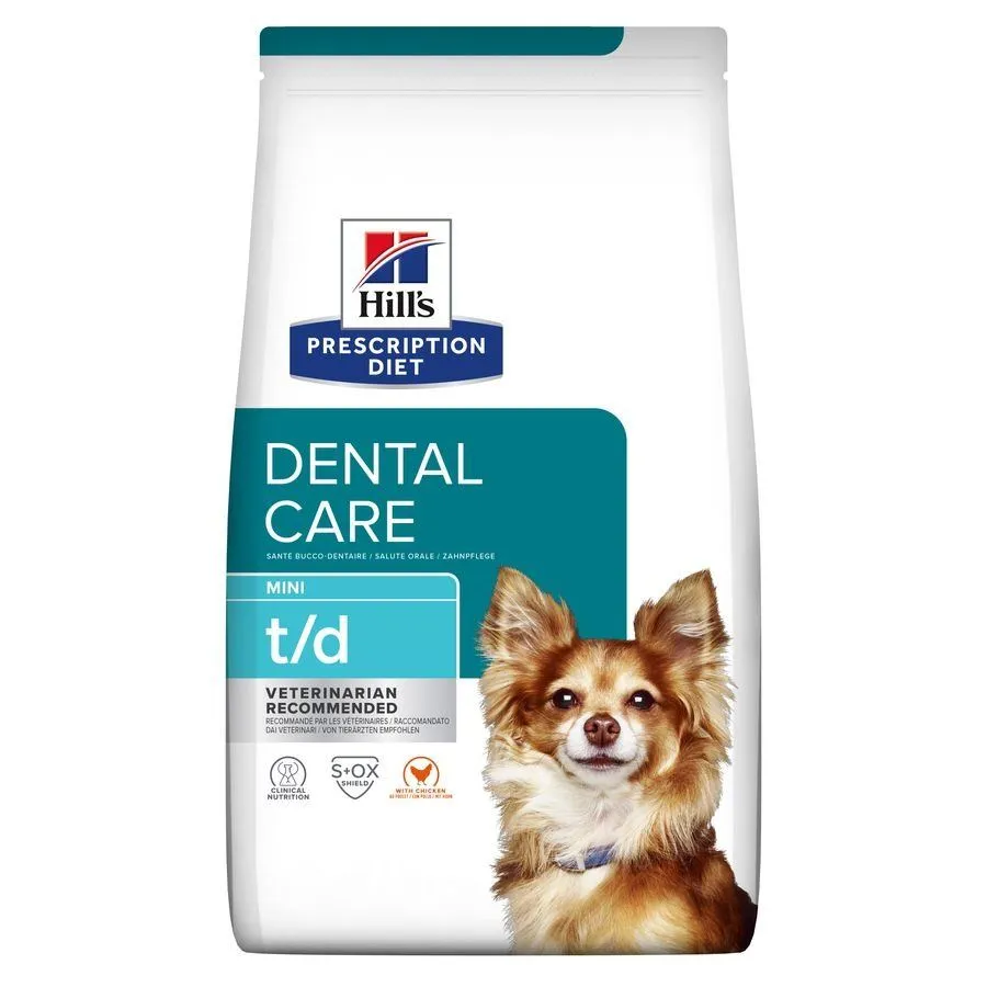 Hill's Prescription Diet t/d Dental Care Chicken Dry Dog Food