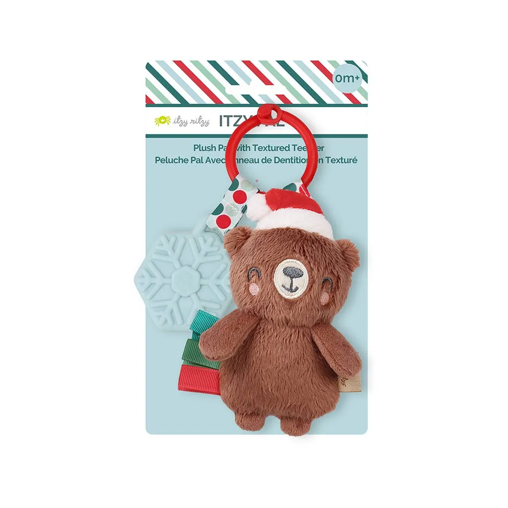 Holiday Bear Itzy Pal™ Plush   Teether