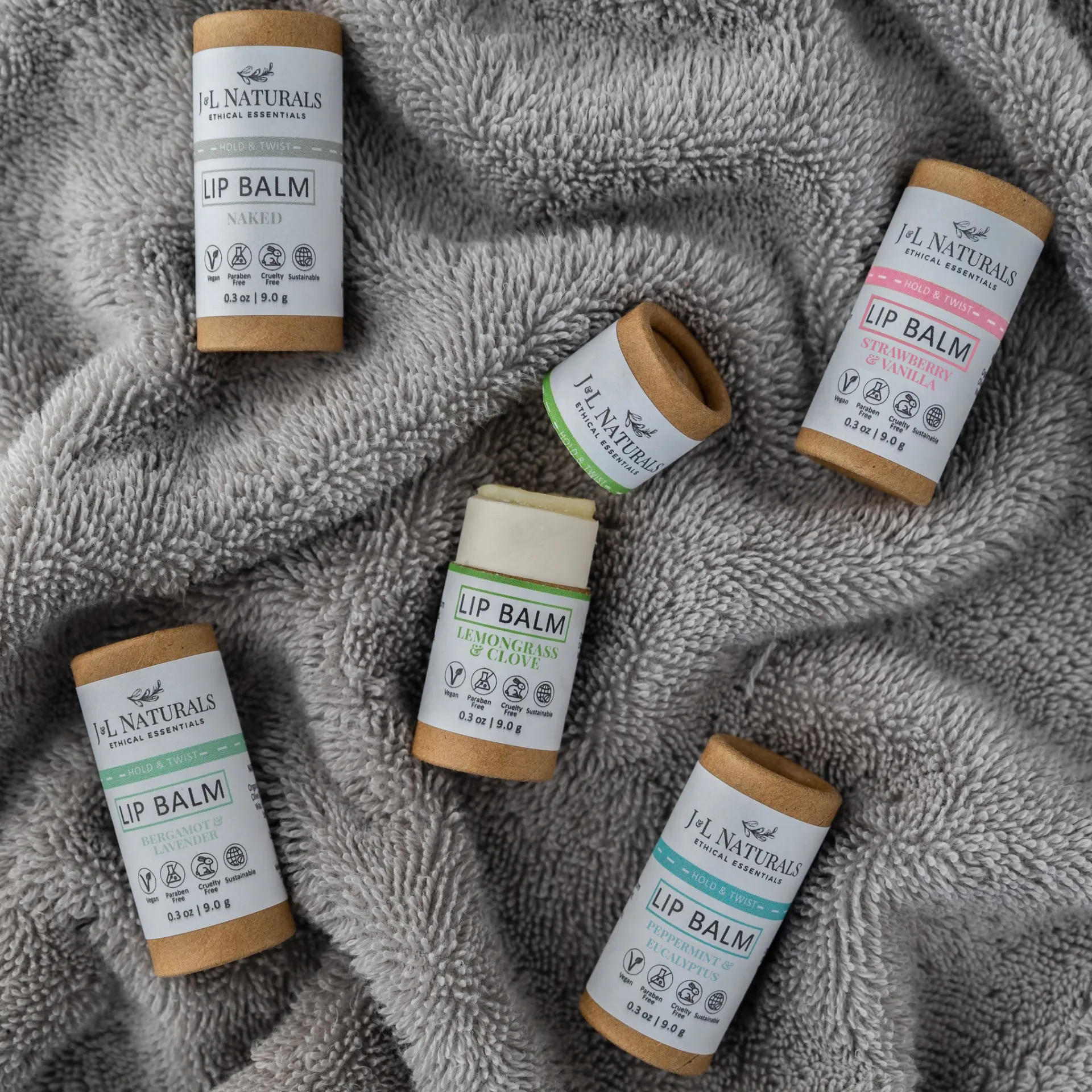 Hydrating Lip Balm Bundle | Set of 5 Soothing Lip Balms