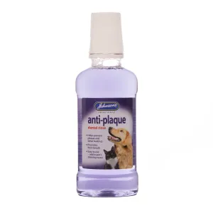Johnson's Veterinary | Dog Dental Care | Anti-Plaque Mouthwash Rinse - 250ml