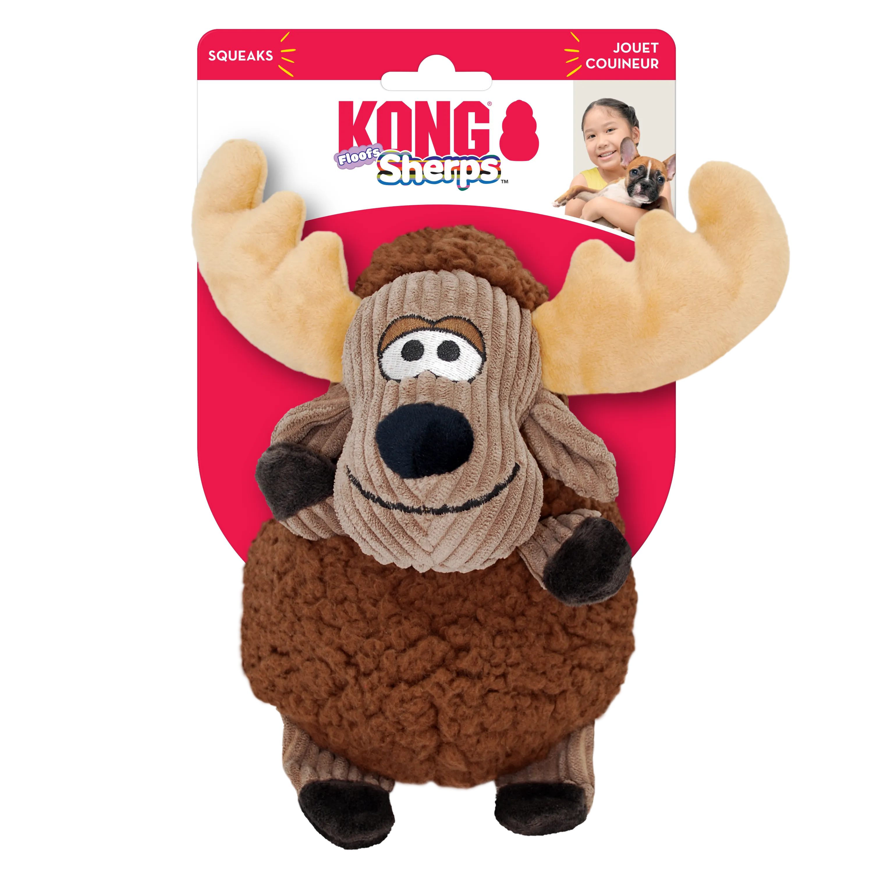 KONG Sherps Floofs Moose