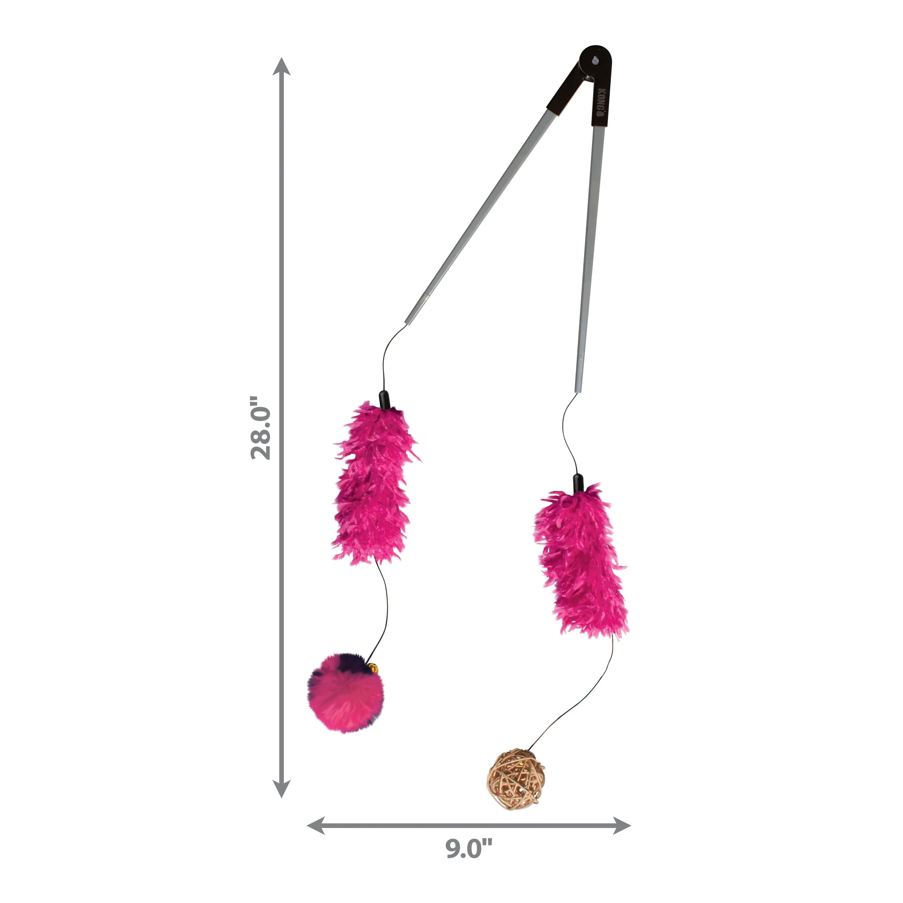 KONG Teaser Tweezerz Cat Toy^^^