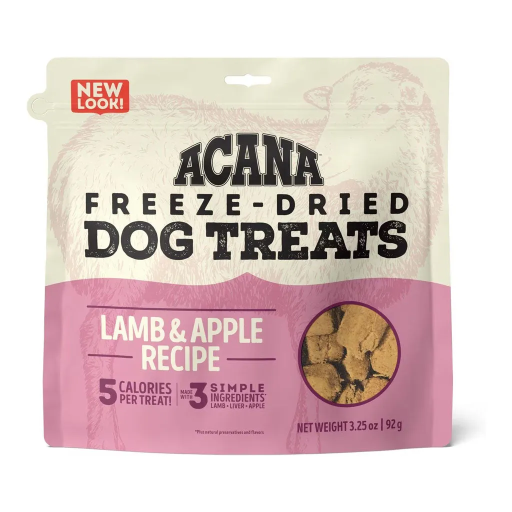 Lamb & Apple Freeze-dried Dog Treats 3.25oz