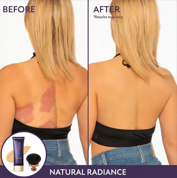 LAST DAY SALE 9.99 with FREE BODY BRUSH!!Waterproof, lightweight & flawless body makeup
