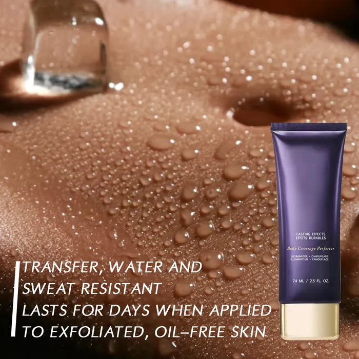 LAST DAY SALE 9.99 with FREE BODY BRUSH!!Waterproof, lightweight & flawless body makeup